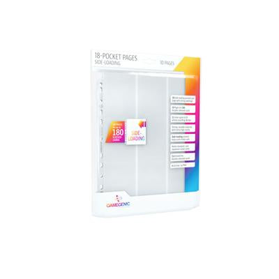 Gamegenic 18-Pocket Pages Side-Loading Pack (10 pages)