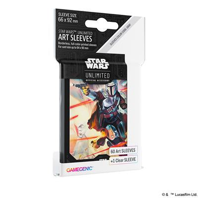 Star Wars Unlimited: Art Sleeves - Mandalorian
