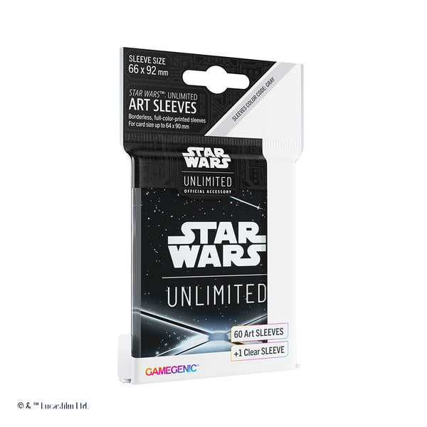 Star Wars Unlimited: Art Sleeves - Space Black