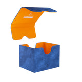 Gamegenic Sidekick 100+ XL Convertible Deck Box: Blue/Orange