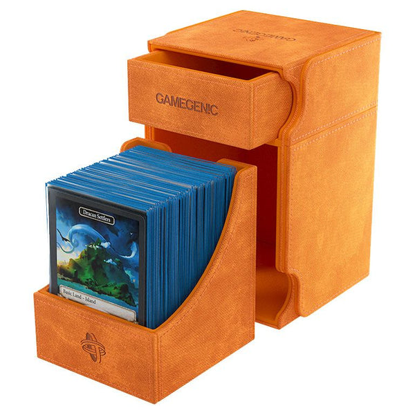 Gamegenic Watchtower 100+ XL Convertible Deck Box: Orange