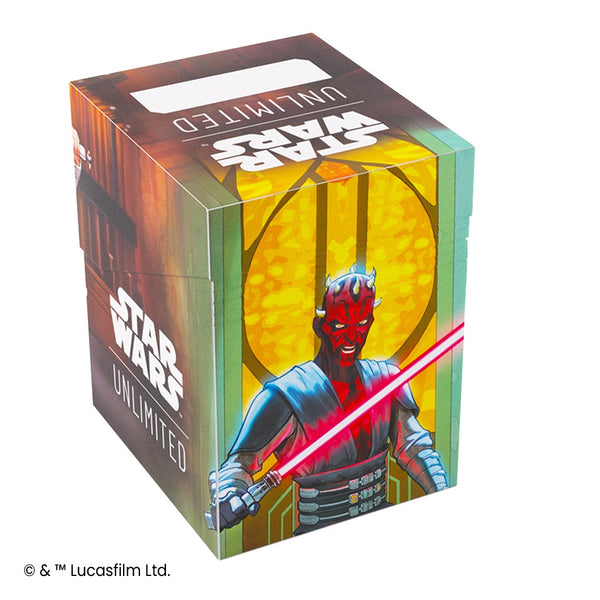 Star Wars Unlimited: Soft Crate Deck Box - Obi-Wan/Darth Maul