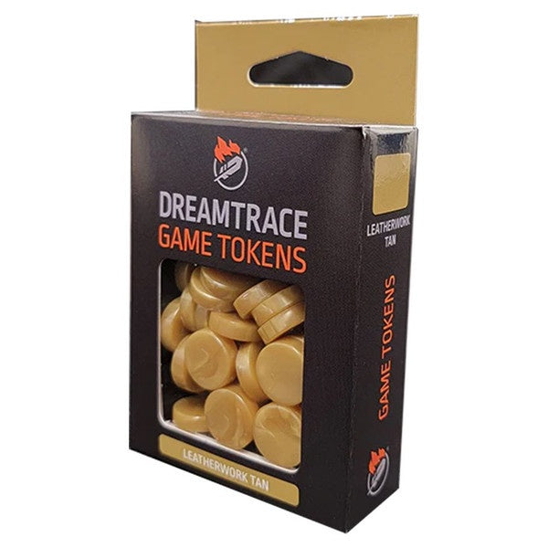 DreamTrace Gaming Tokens: Leatherwork Tan