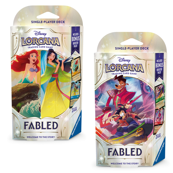 Lorcana Fabled Starter Deck Set of 2 (PREORDER)