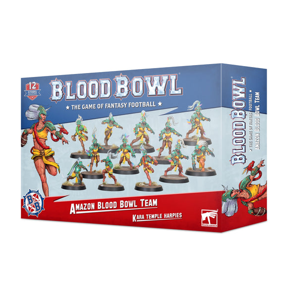 Blood Bowl Team: Amazon - Kara Temple Harpies