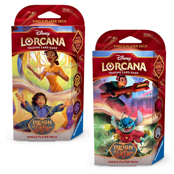 Disney Lorcana Reign of Jafar: Starter Deck (Set of 2) (PREORDER)