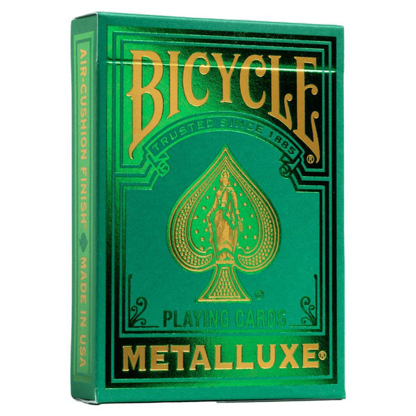 Bicycle Cards: Metalluxe Green