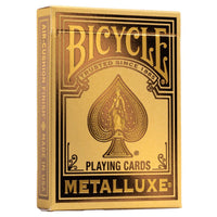 Bicycle Cards: Metalluxe Gold