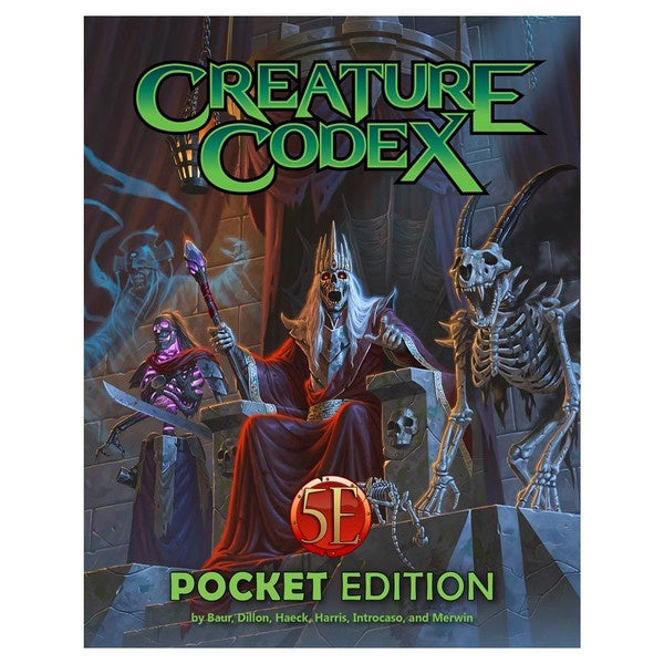 D&D 5E: Creature Codex: Pocket Edition