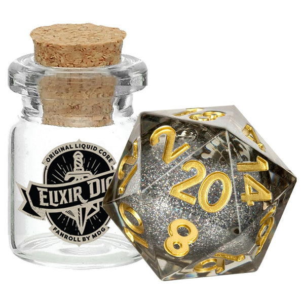 d20 Liquid Core Die: Vanishing Oil
