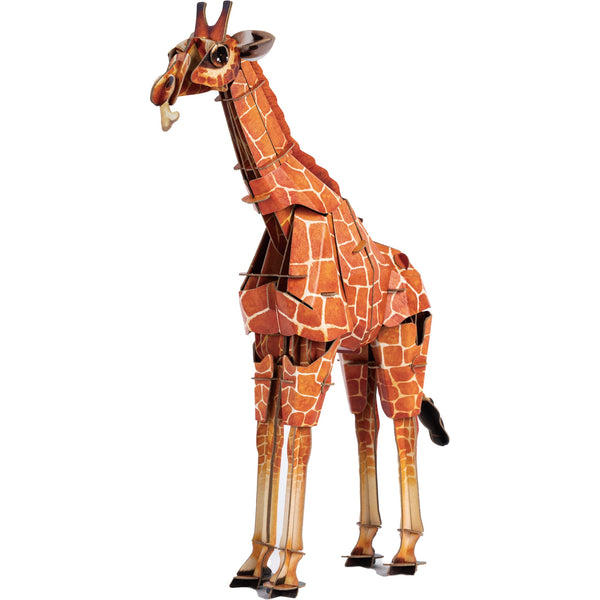 3D Kraft Paper Puzzle: Giraffe