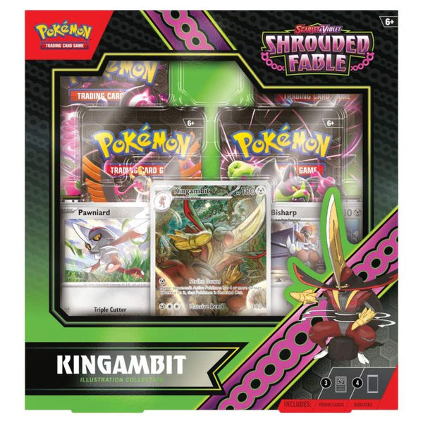 Pokemon Scarlet & Violet Shrouded Fable: Kingambit Illustration Collection