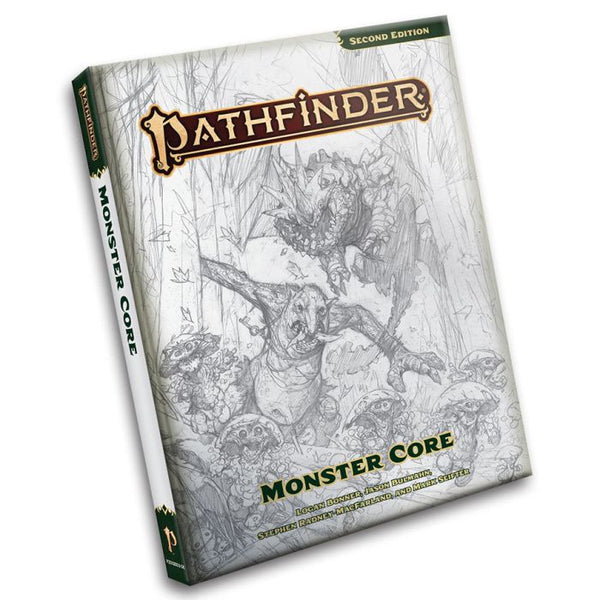 Pathfinder 2e Monster Core (Sketch Cover)