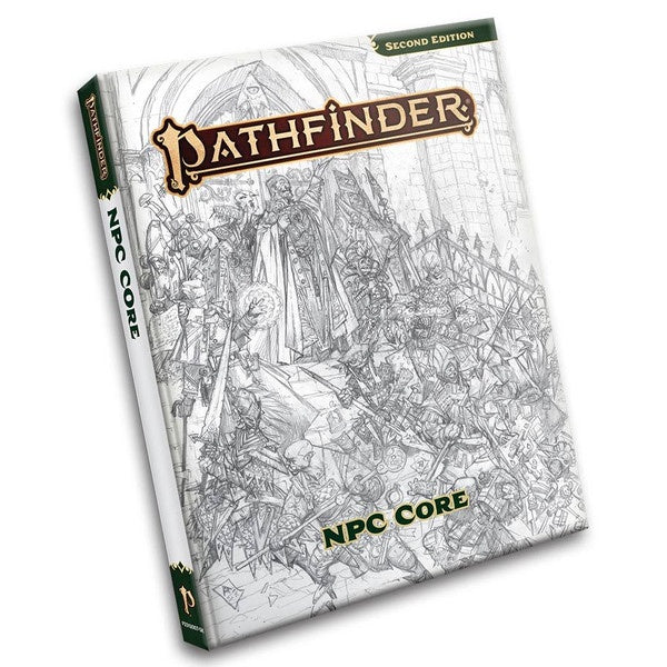 Pathfinder 2e: NPC Core (Sketch Cover)