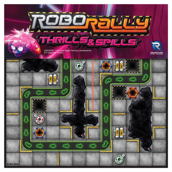 Robo Rally Thrills & Spills