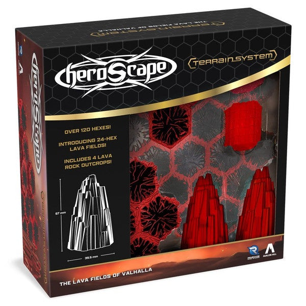 Heroscape: The Lava Fields of Valhalla Terrain Expansion