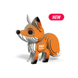 EUGY 3D Cardboard Model: Red Fox