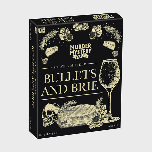 Murder Mystery Party Game: Bullets & Brie