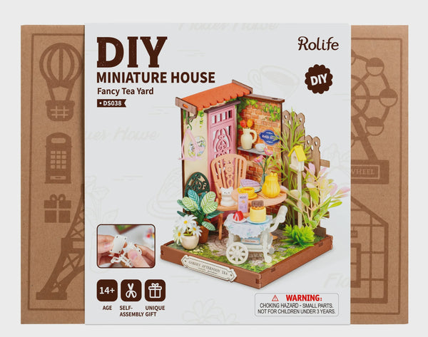 DIY Miniature House: Fancy Tea Yard