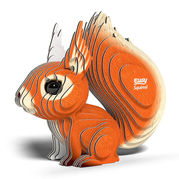 EUGY 3D Cardboard Model: Squirrel