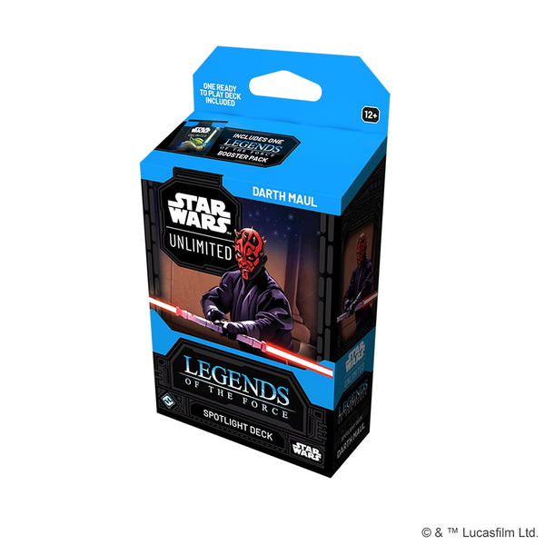 Star Wars Unlimited: Legends of the Force Spotlight Deck - Darth Maul