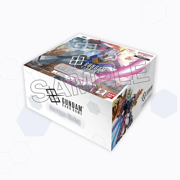 Gundam TCG: Newtype Rising [GD01] Booster Display
