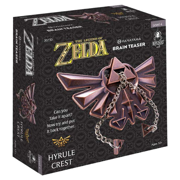 Hanayama Cast Metal Puzzles: Zelda Hyrule Crest