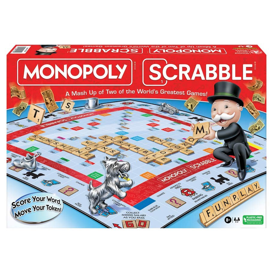 Monopoly Scrabble – I'm Board! Games & Family Fun