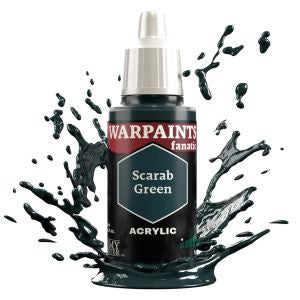Army Painter Fanatic Bottle: Acrylics - Scarab Green (18ml)