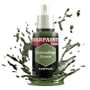 Army Painter Fanatic Bottle: Acrylics - Camouflage Green (18ml)