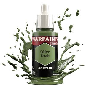 Army Painter Fanatic Bottle: Acrylics - Olive Drab (18ml)