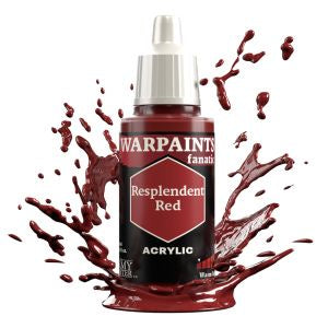 Army Painter Fanatic Bottle: Acrylics - Resplendent Red (18ml)