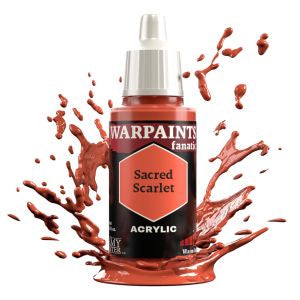 Army Painter Fanatic Bottle: Acrylics - Sacred Scarlet (18ml)