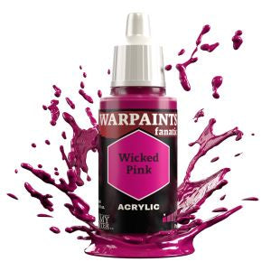 Army Painter Fanatic Bottle: Acrylics - Wicked Pink (18ml)