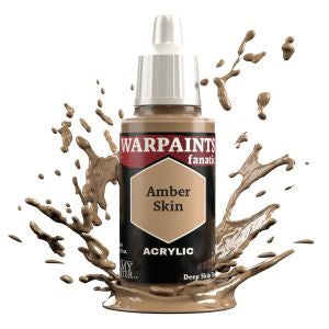 Army Painter Fanatic Bottle: Acrylics - Amber Skin (18ml)