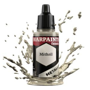 Army Painter Fanatic Bottle: Metallics - Mithril (18ml)