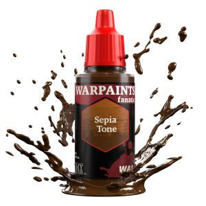 Army Painter Fanatic Bottle: Washes - Sepia Tone (18ml)