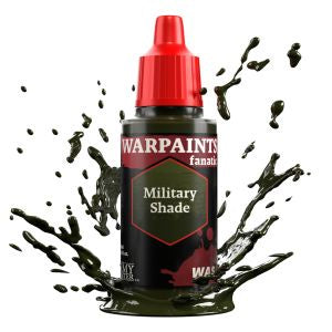 Army Painter Fanatic Bottle: Washes - Military Shade (18ml)