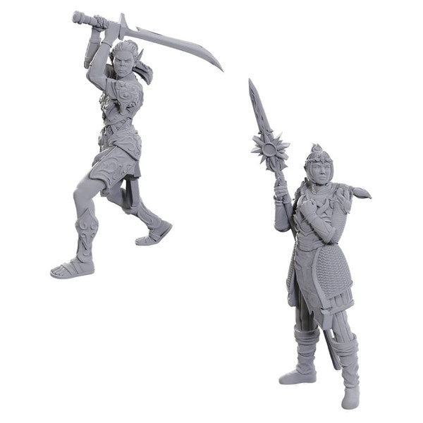 Dungeons & Dragons: Nolzur's Marvelous Unpainted Miniatures - Special Edition Baldur's Gate 3, Lae'zel & Shadowheart