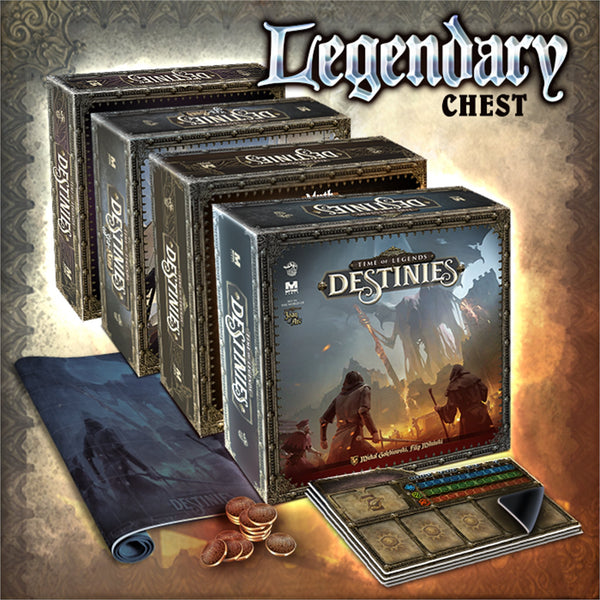 Time of Legends: Destinies - Kickstarter All-In Legendary Chest Pledge