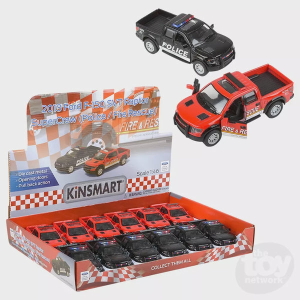 Die Cast: Ford 150 Fire & Police