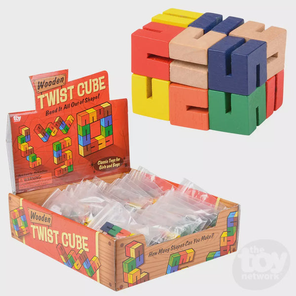 Wooden Twist Cube