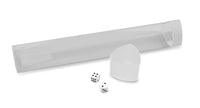 BCW Playmat Tube with Dice Cap - White