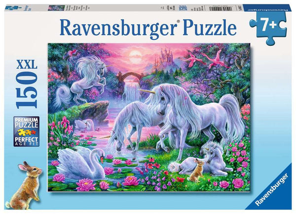 150 Unicorns in the Sunset Glow