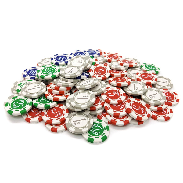 Age of Steam Deluxe: Set of 100 Chips