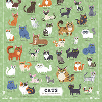 500 Illustrated Cats