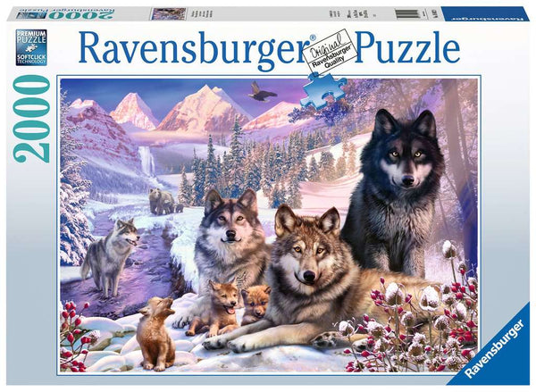 2000 Wolves in the Snow