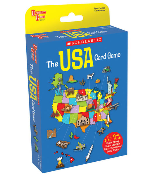 Scholastic The USA Card Game