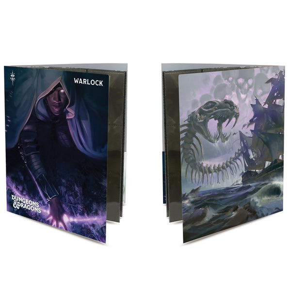 Dungeons & Dragons Class Folio with Stickers: Warlock