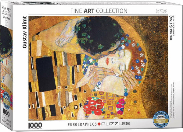 1000 Klimt The Kiss (Detail)